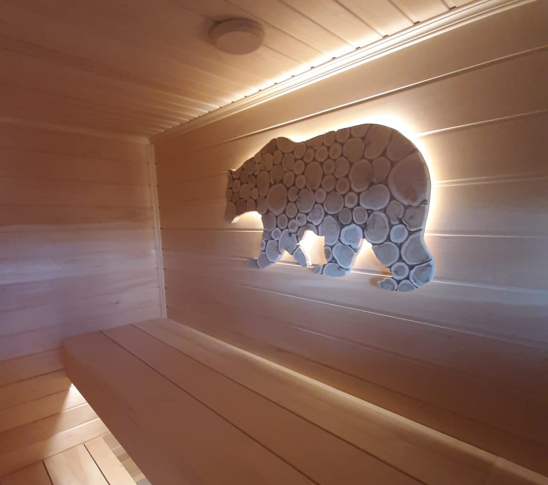 Mozhevelnik v saune medved